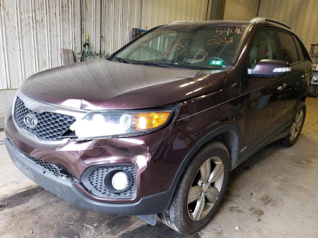 Photo 1 VIN: 5XYKUDA25DG374107 - KIA SORENTO EX 