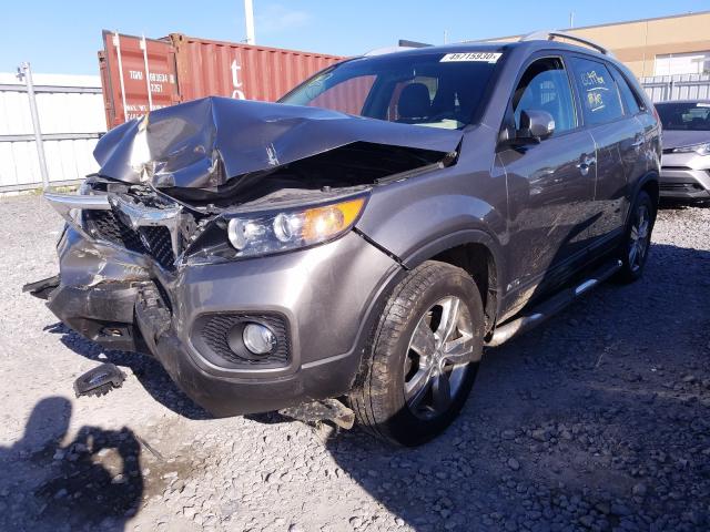 Photo 1 VIN: 5XYKUDA2XDG370022 - KIA SORENTO EX 