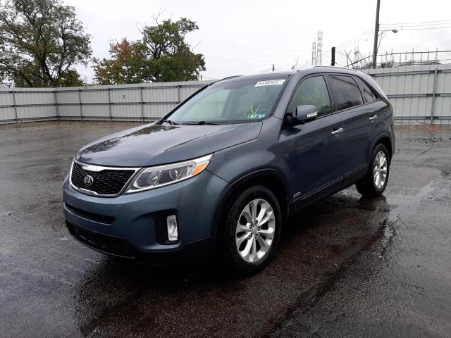 Photo 1 VIN: 5XYKUDA77EG453971 - KIA SORENTO EX 