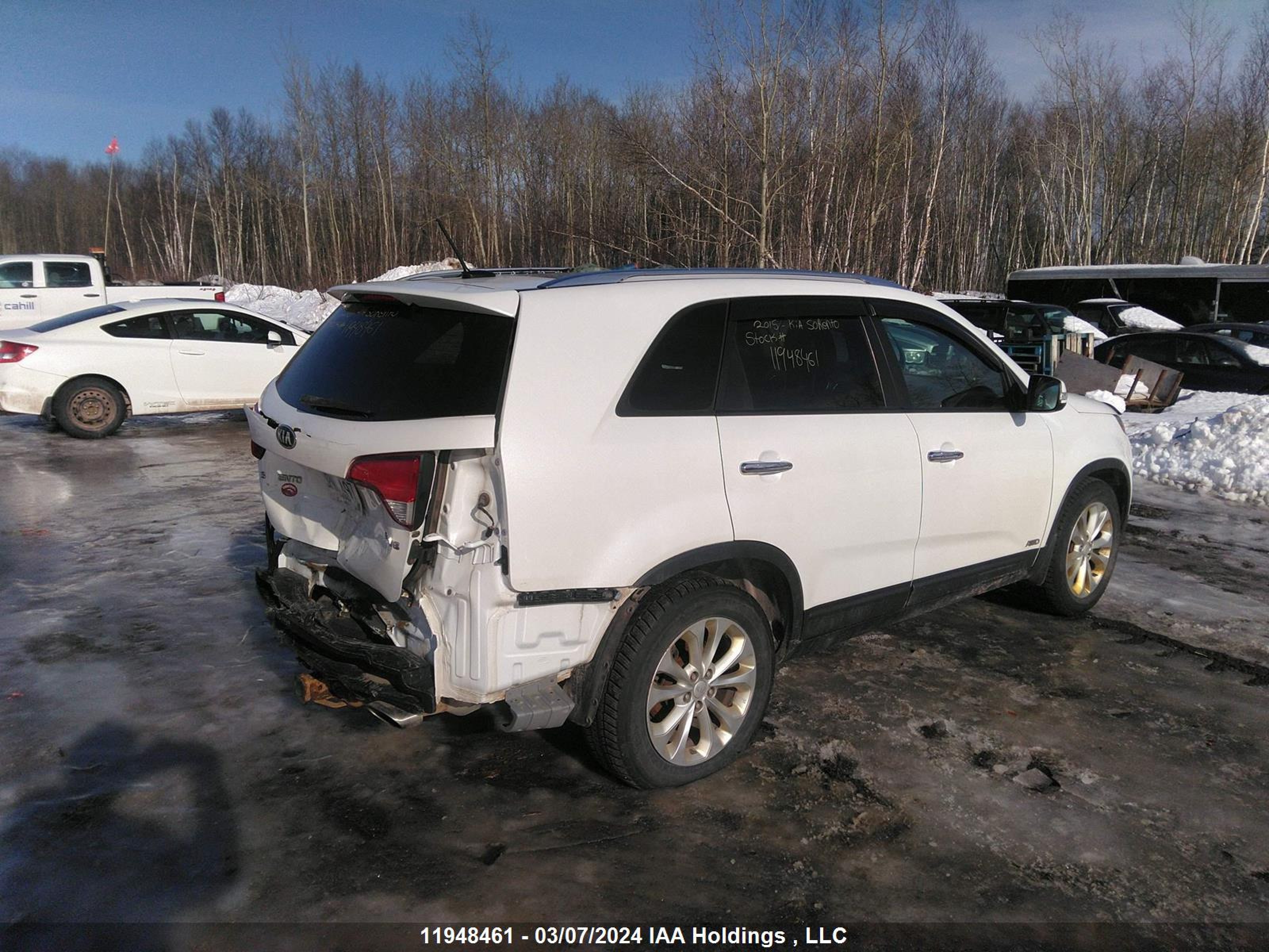 Photo 3 VIN: 5XYKUDA77FG610383 - KIA SORENTO 