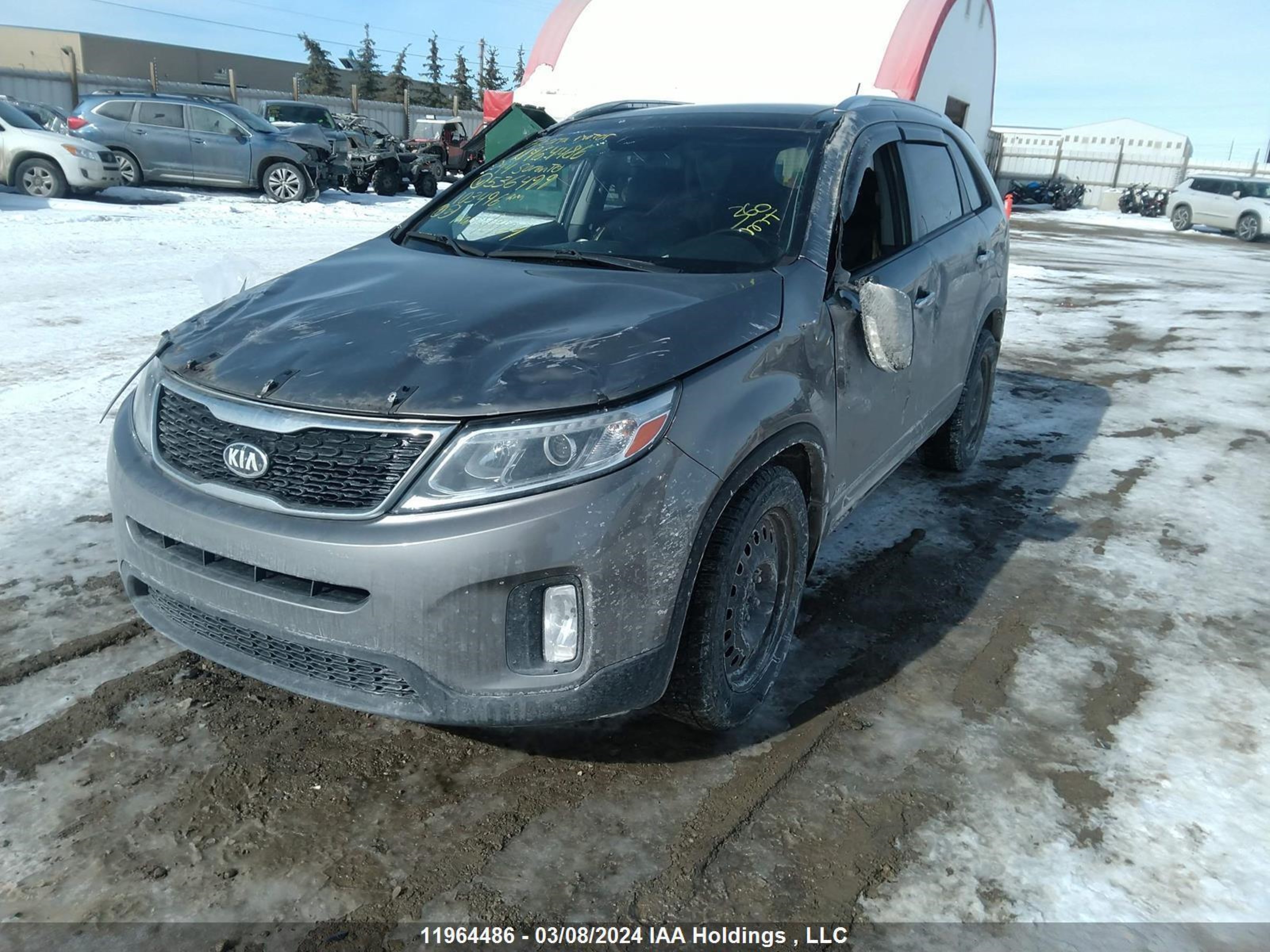 Photo 1 VIN: 5XYKUDA78EG536499 - KIA SORENTO 