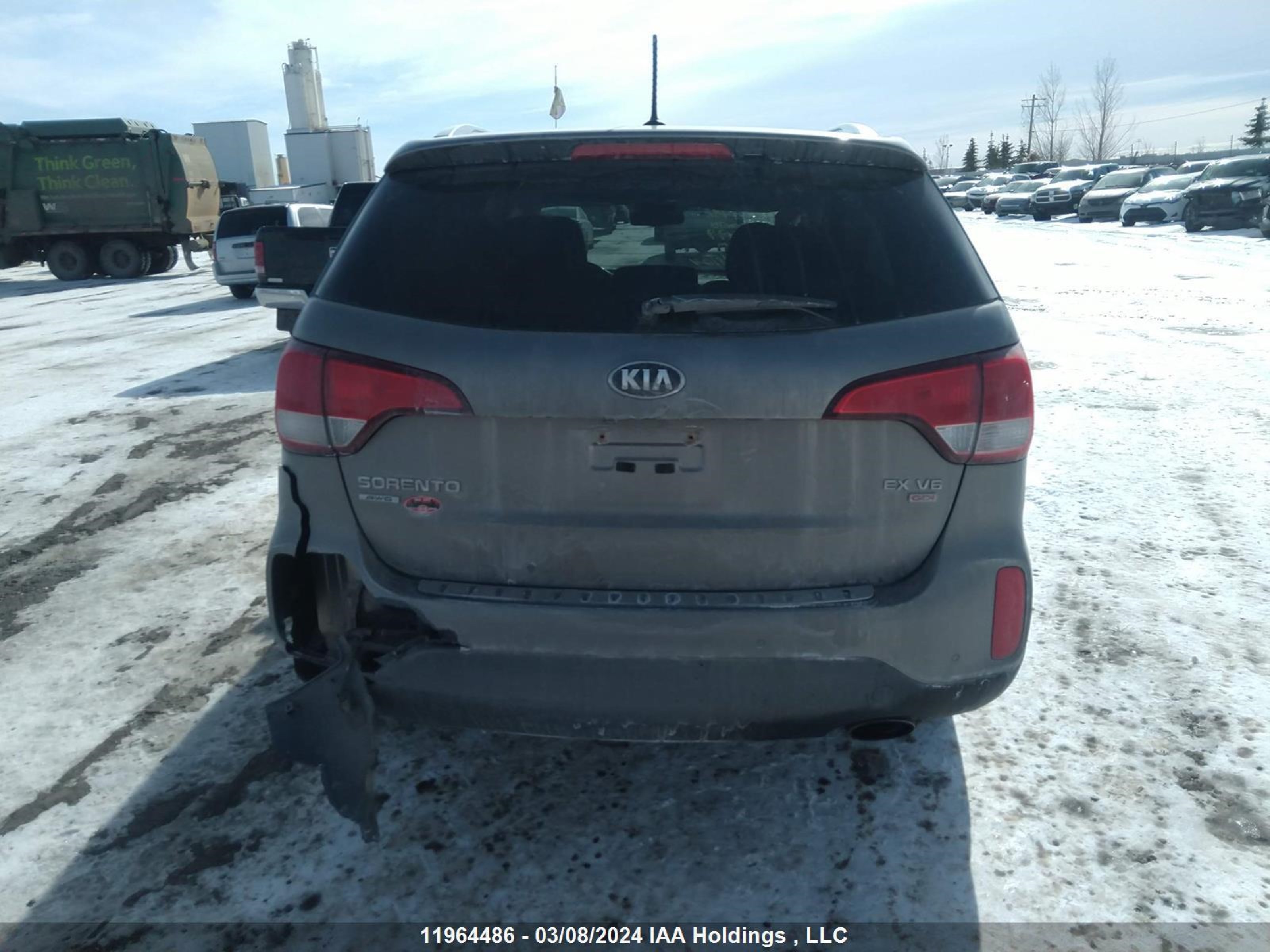 Photo 11 VIN: 5XYKUDA78EG536499 - KIA SORENTO 