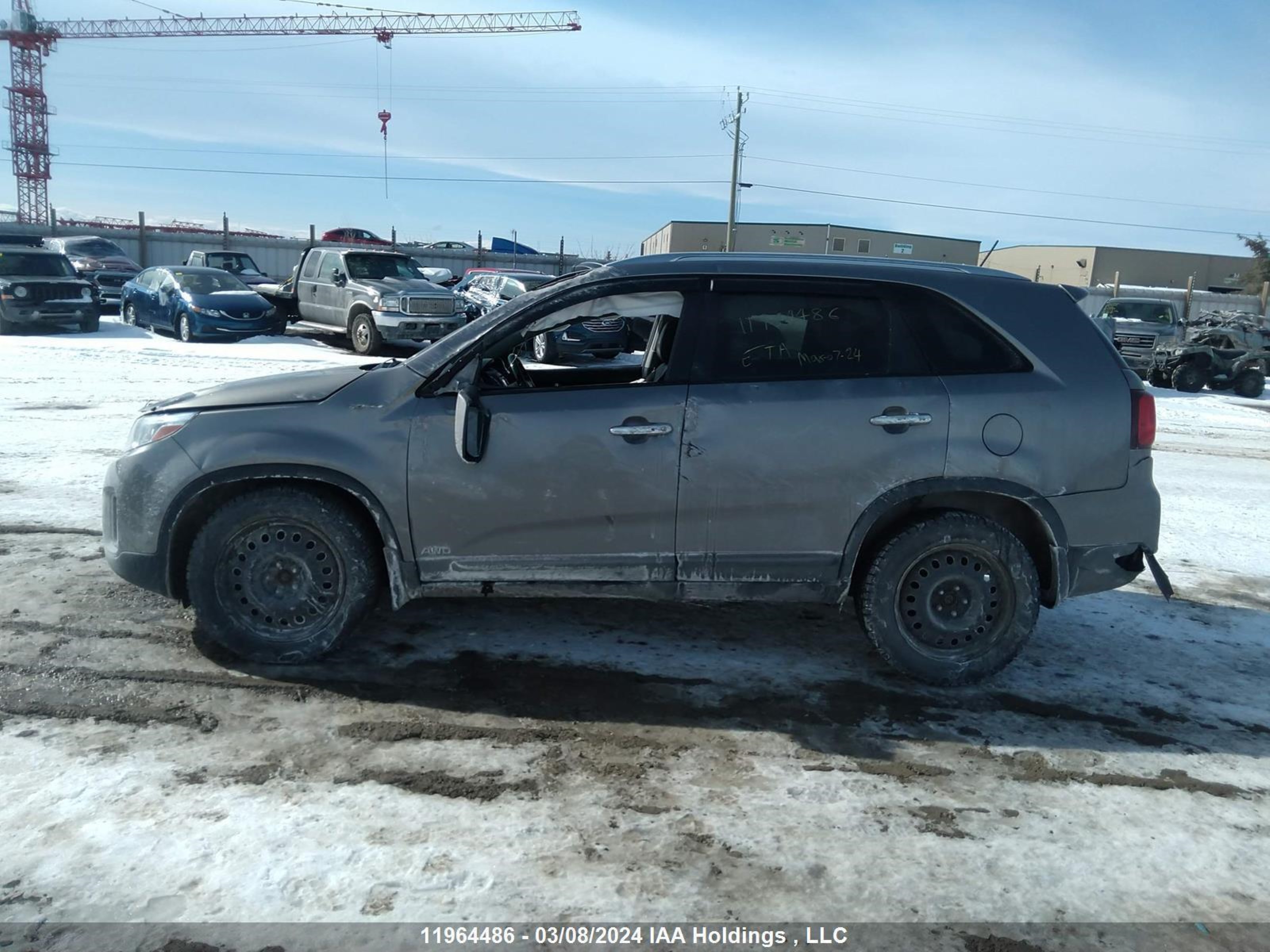 Photo 12 VIN: 5XYKUDA78EG536499 - KIA SORENTO 