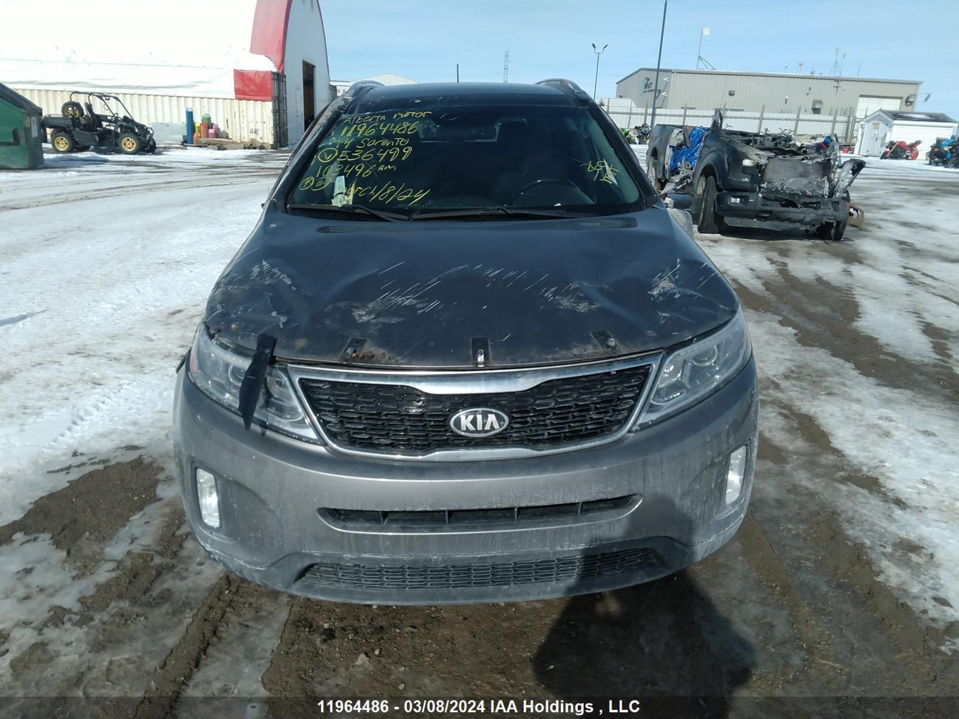 Photo 14 VIN: 5XYKUDA78EG536499 - KIA SORENTO 