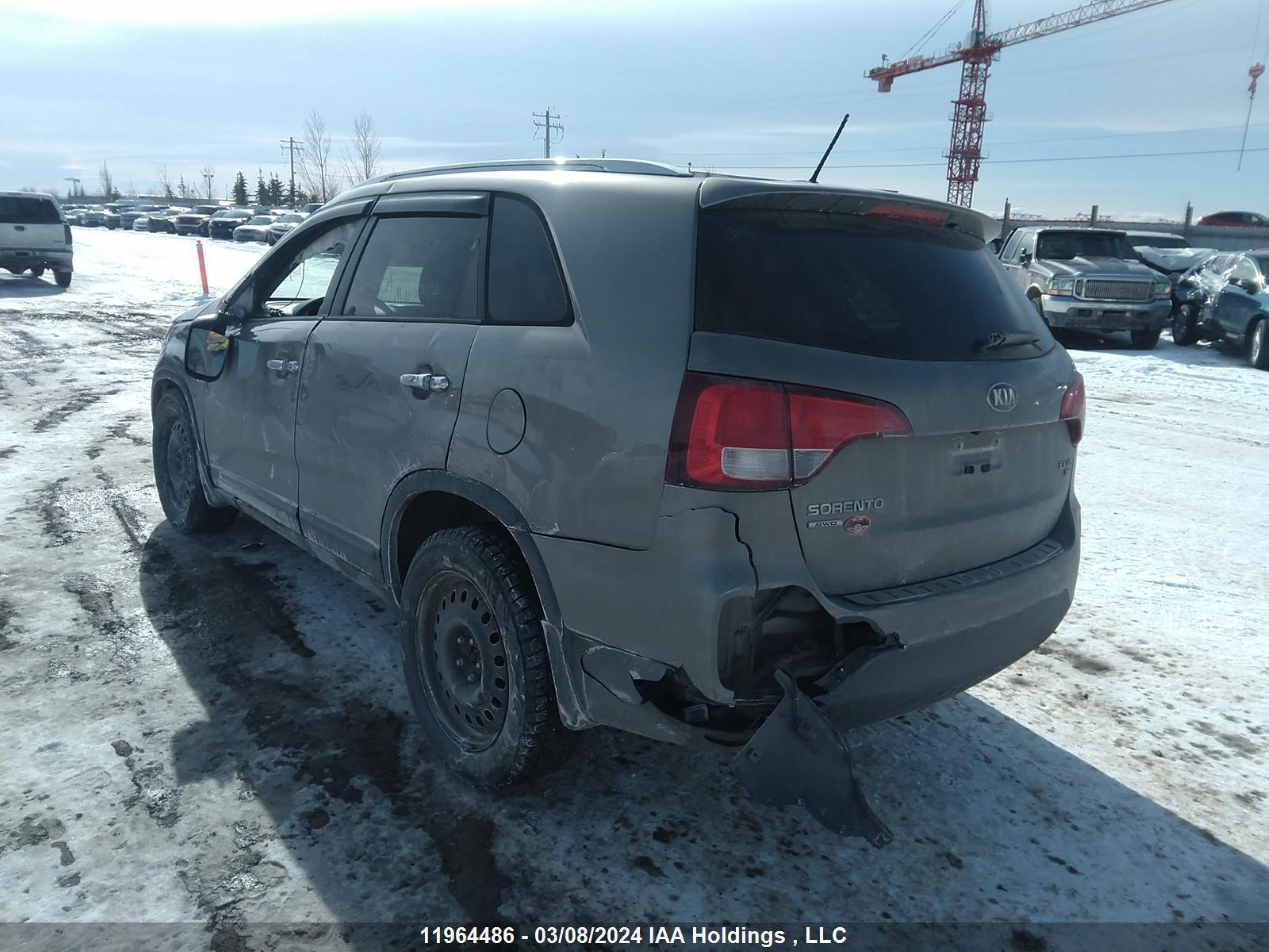 Photo 2 VIN: 5XYKUDA78EG536499 - KIA SORENTO 