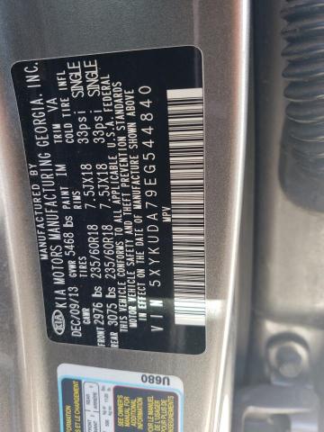 Photo 12 VIN: 5XYKUDA79EG544840 - KIA SORENTO EX 