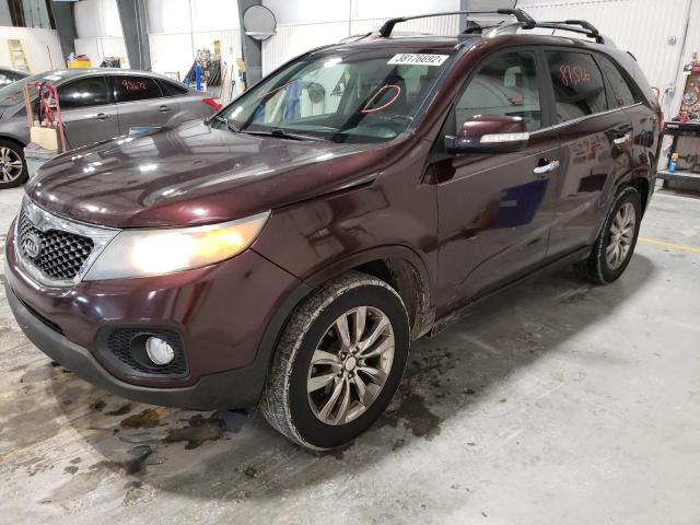 Photo 1 VIN: 5XYKW4A20DG360528 - KIA SORENTO SX 