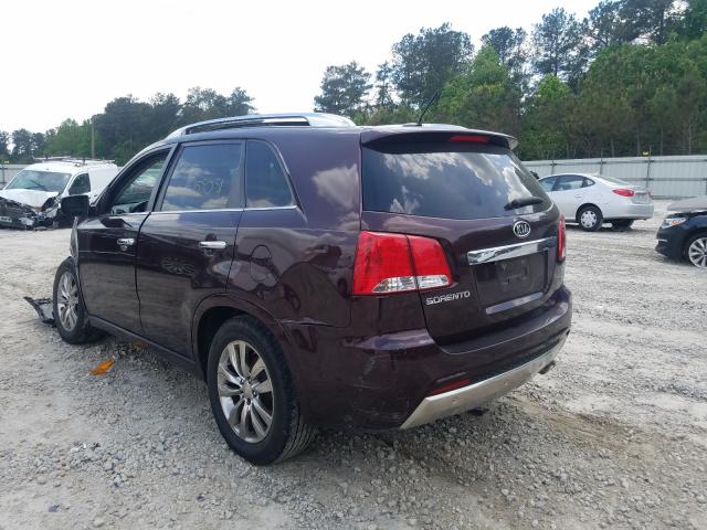 Photo 2 VIN: 5XYKW4A21BG156673 - KIA SORENTO SX 