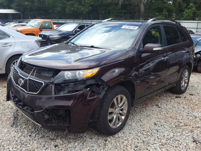 Photo 1 VIN: 5XYKW4A21BG160173 - KIA SORENTO SX 