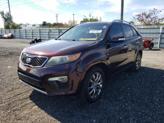 Photo 1 VIN: 5XYKW4A22BG147836 - KIA SORENTO SX 