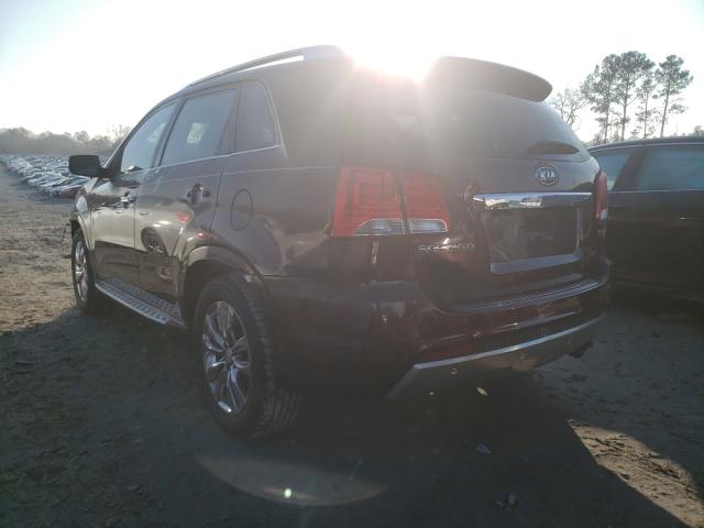 Photo 2 VIN: 5XYKW4A22DG316336 - KIA SORENTO SX 