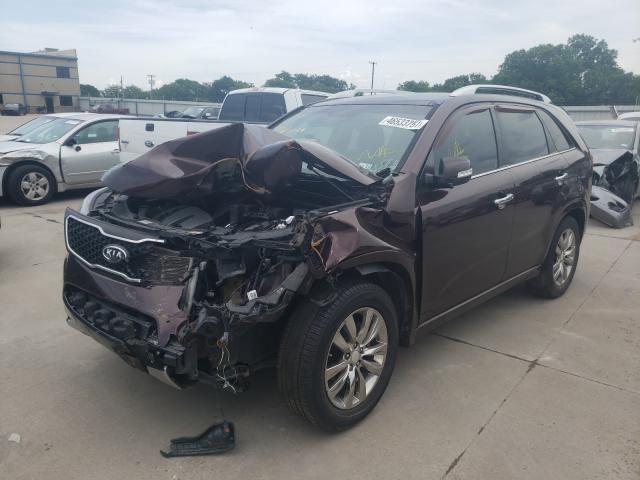 Photo 1 VIN: 5XYKW4A22DG373636 - KIA SORENTO SX 