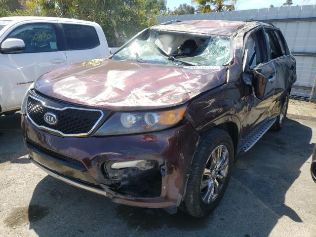 Photo 1 VIN: 5XYKW4A24DG334482 - KIA SORENTO SX 