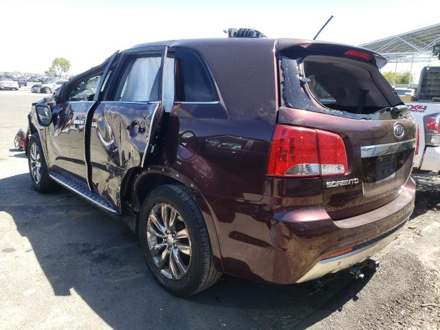 Photo 2 VIN: 5XYKW4A24DG334482 - KIA SORENTO SX 