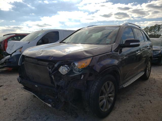 Photo 1 VIN: 5XYKW4A27DG365614 - KIA SORENTO SX 