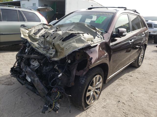 Photo 1 VIN: 5XYKW4A29CG259499 - KIA SORENTO SX 