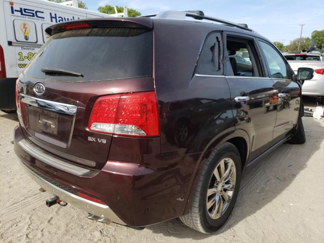 Photo 3 VIN: 5XYKW4A29CG259499 - KIA SORENTO SX 