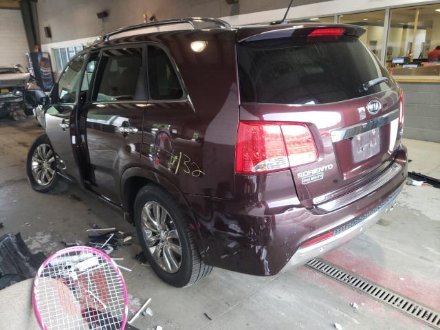 Photo 2 VIN: 5XYKW4A29DG380101 - KIA SORENTO SX 