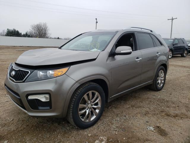 Photo 1 VIN: 5XYKW4A29DG395584 - KIA SORENTO SX 