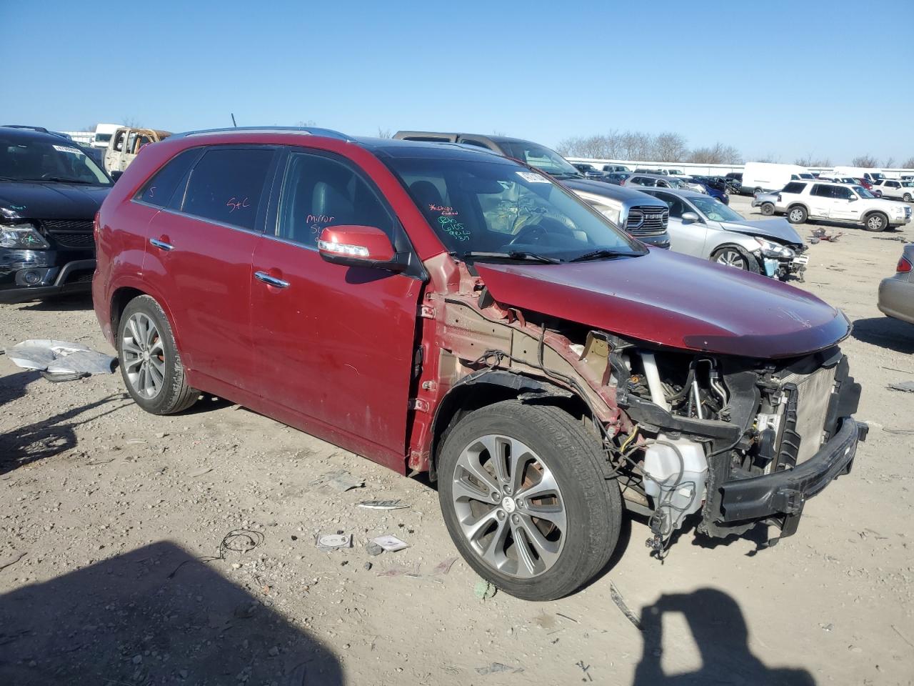 Photo 3 VIN: 5XYKW4A70FG558220 - KIA SORENTO 