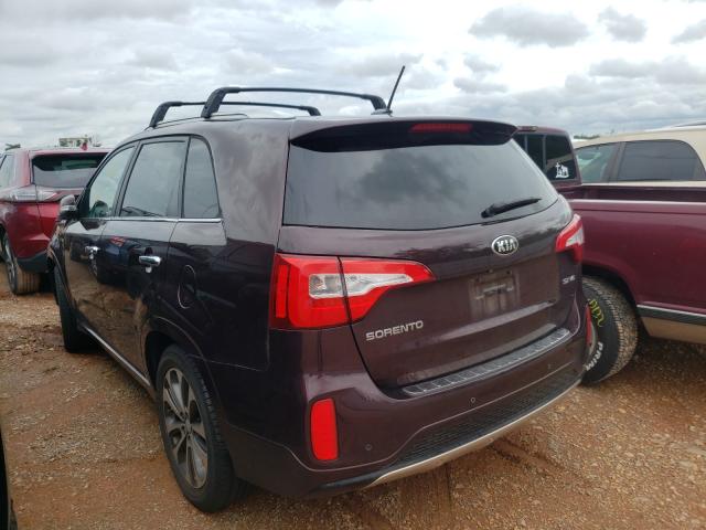 Photo 2 VIN: 5XYKW4A70FG637872 - KIA SORENTO SX 