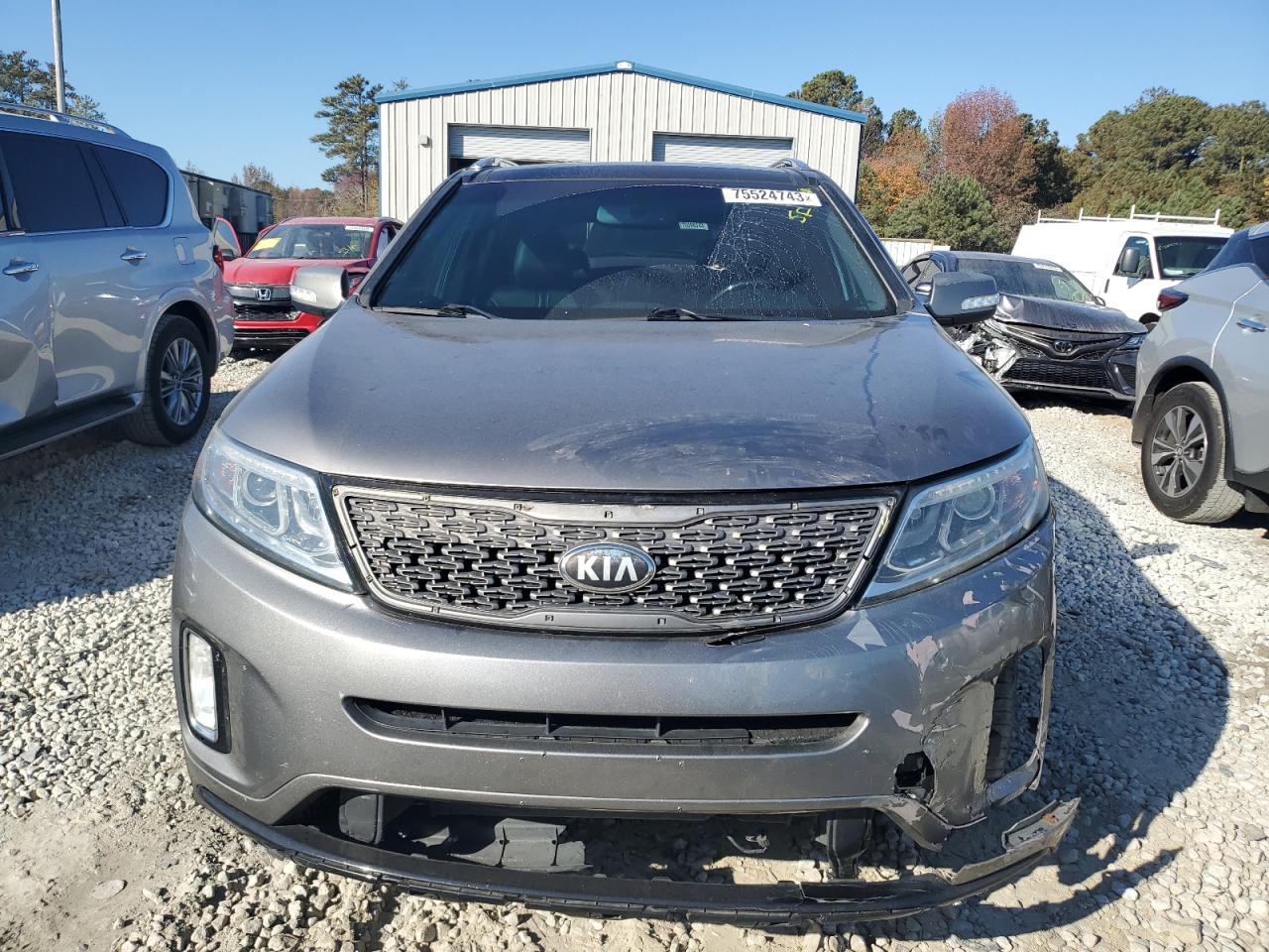 Photo 4 VIN: 5XYKW4A71EG448081 - KIA SORENTO 