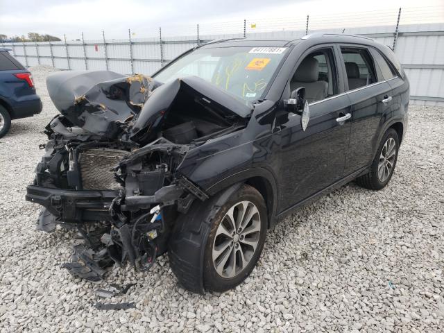 Photo 1 VIN: 5XYKW4A72EG491487 - KIA SORENTO SX 