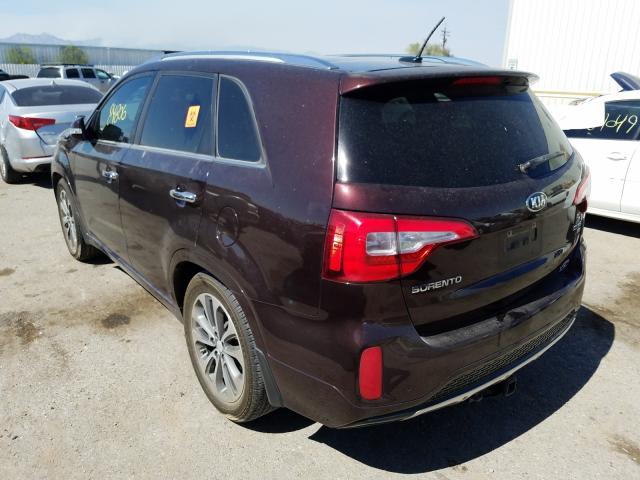 Photo 2 VIN: 5XYKW4A73EG452133 - KIA SORENTO SX 