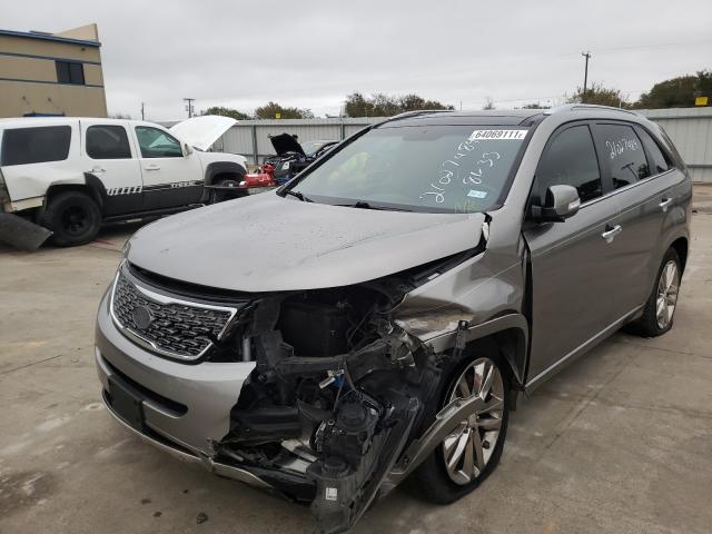 Photo 1 VIN: 5XYKW4A74EG455123 - KIA SORENTO SX 