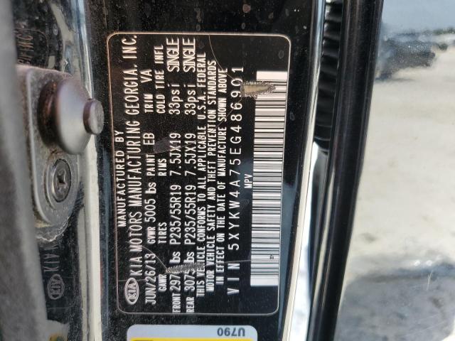 Photo 14 VIN: 5XYKW4A75EG486901 - KIA SORENTO 