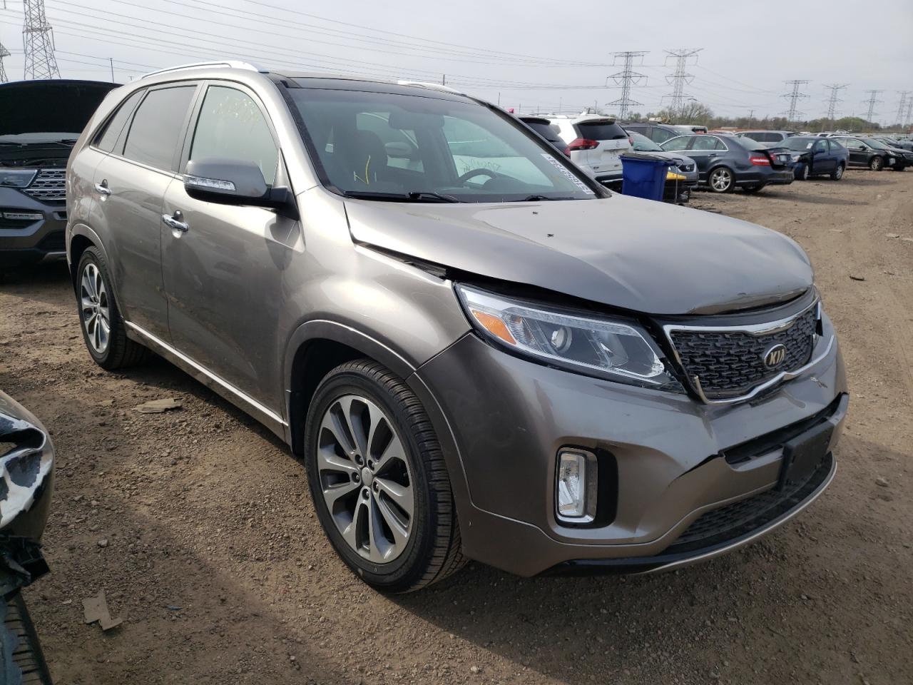 Photo 3 VIN: 5XYKW4A75EG502210 - KIA SORENTO 