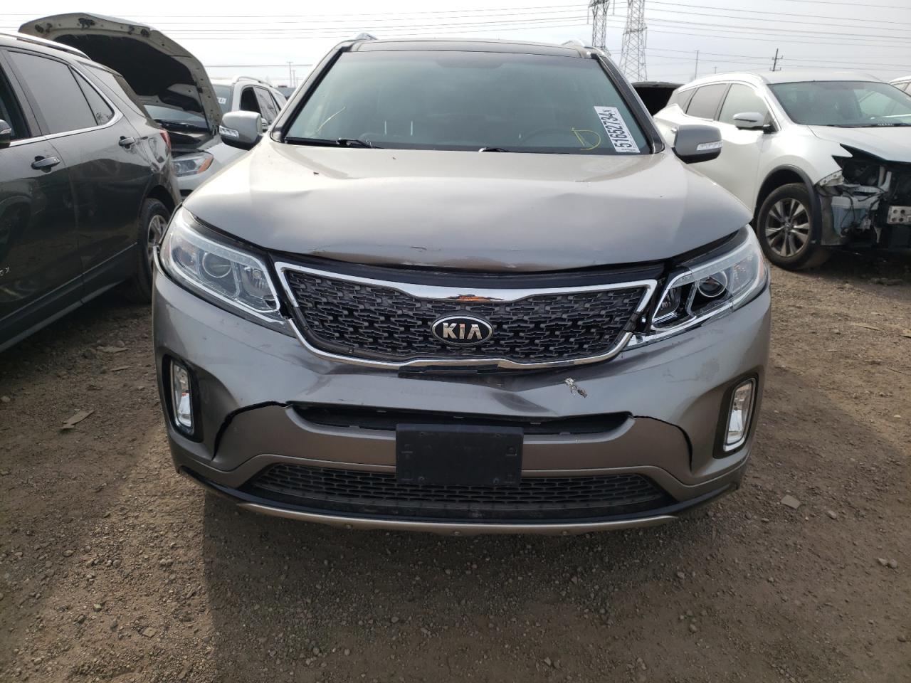 Photo 4 VIN: 5XYKW4A75EG502210 - KIA SORENTO 