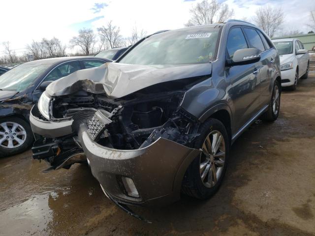 Photo 1 VIN: 5XYKW4A75FG550968 - KIA SORENTO SX 