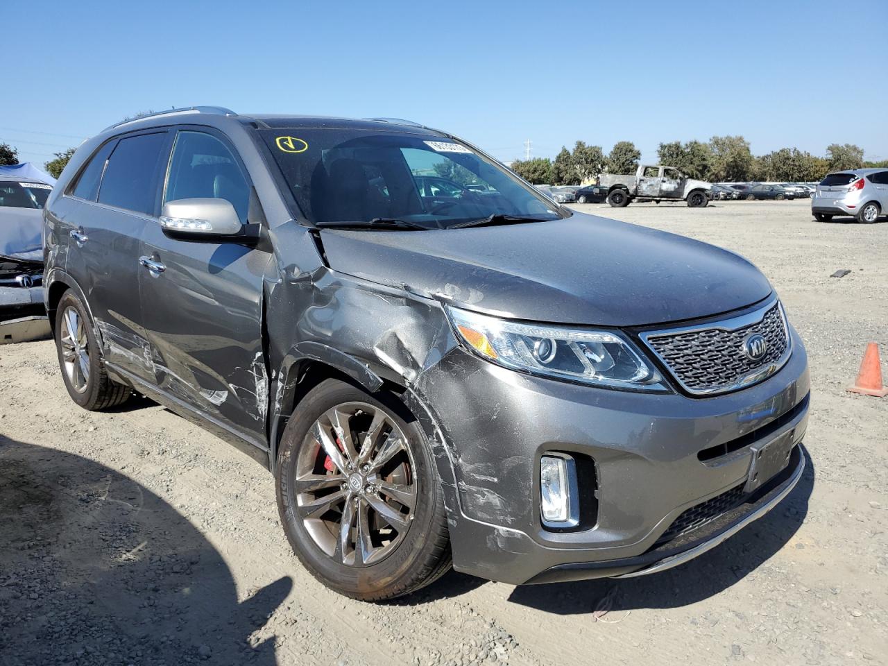 Photo 3 VIN: 5XYKW4A76EG440316 - KIA SORENTO 