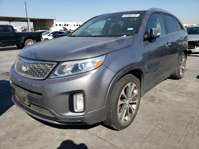 Photo 1 VIN: 5XYKW4A76EG453034 - KIA SORENTO SX 