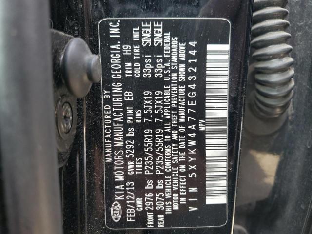 Photo 12 VIN: 5XYKW4A77EG432144 - KIA SORENTO 