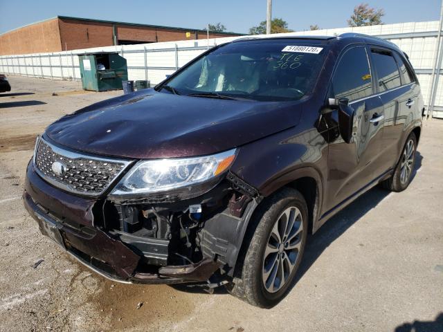 Photo 1 VIN: 5XYKW4A77FG560496 - KIA SORENTO SX 