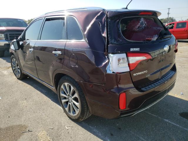 Photo 2 VIN: 5XYKW4A77FG560496 - KIA SORENTO SX 