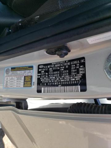 Photo 9 VIN: 5XYKWDA20DG336617 - KIA SORENTO SX 