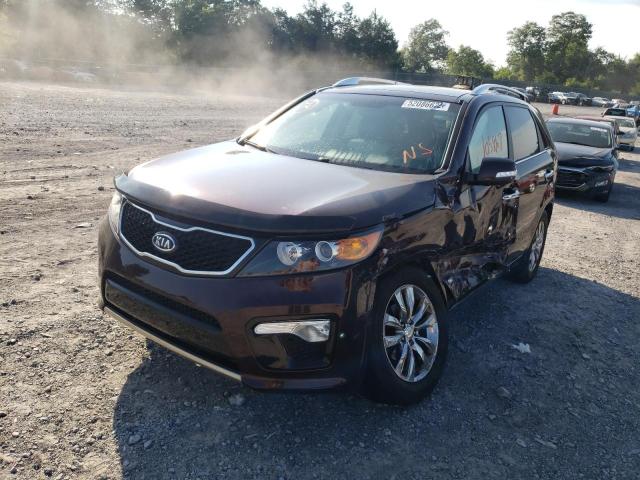 Photo 1 VIN: 5XYKWDA22DG372180 - KIA SORENTO SX 