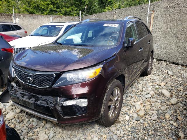 Photo 1 VIN: 5XYKWDA27CG190683 - KIA SORENTO SX 