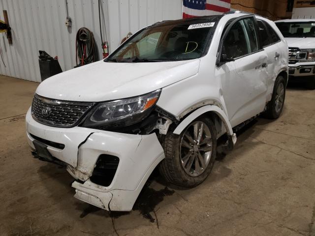 Photo 1 VIN: 5XYKWDA78EG445744 - KIA SORENTO SX 