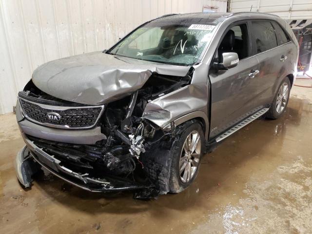 Photo 1 VIN: 5XYKWDA78EG487282 - KIA SORENTO SX 