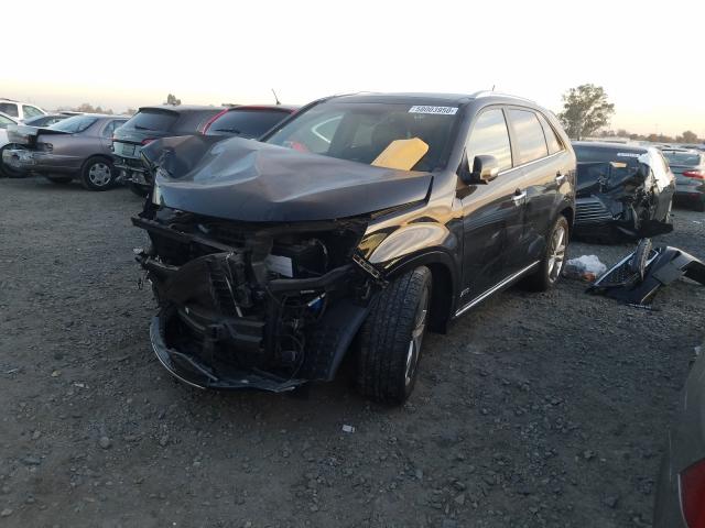 Photo 1 VIN: 5XYKWDA78EG504467 - KIA SORENTO SX 