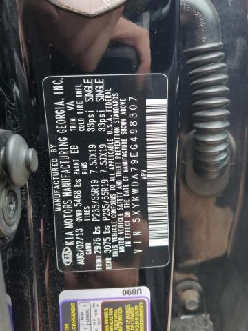 Photo 13 VIN: 5XYKWDA79EG498307 - KIA SORENTO SX 