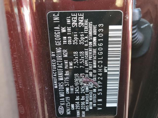 Photo 13 VIN: 5XYP24HC3LG061033 - KIA TELLURIDE 