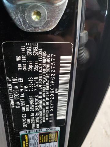 Photo 12 VIN: 5XYP2DGC5PG327577 - KIA TELLURIDE 