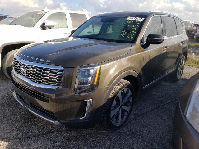 Photo 1 VIN: 5XYP34HC1MG184151 - KIA TELLURIDE 