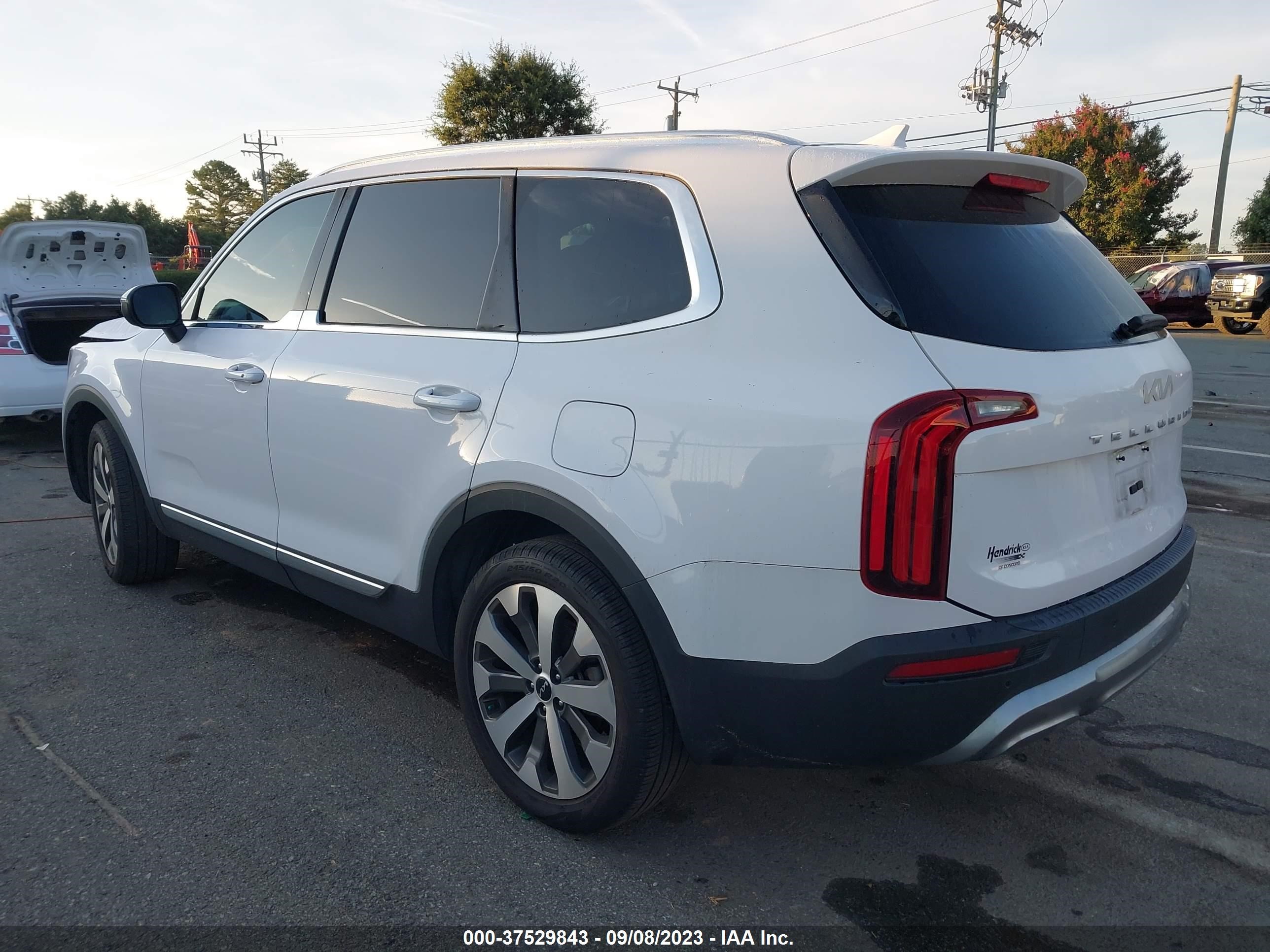 Photo 2 VIN: 5XYP34HC7NG209152 - KIA TELLURIDE 