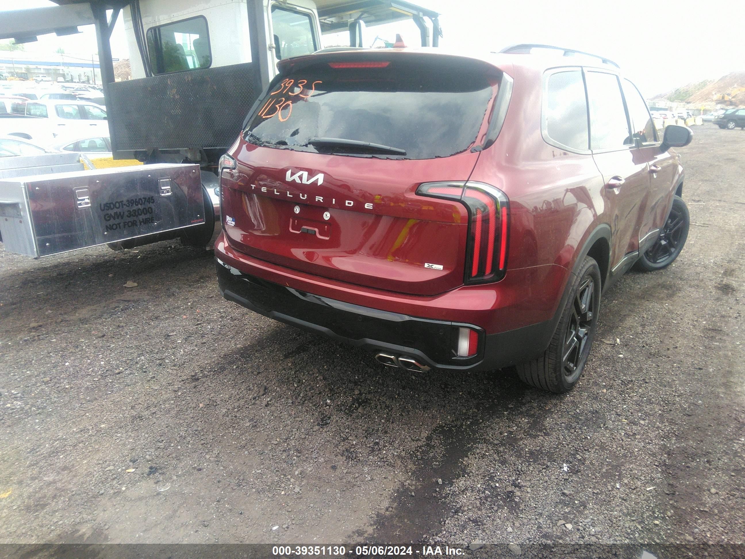 Photo 3 VIN: 5XYP3DGC2RG506272 - KIA TELLURIDE 